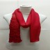 Half Net Diamond Stole- Rose Red